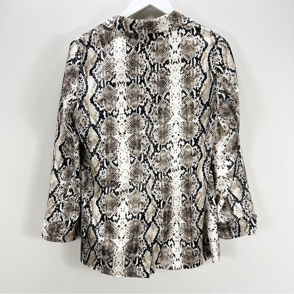 Cami NYC Owen Jacket Blazer Snake Print Silk Size Small S - Picture 8 of 8
